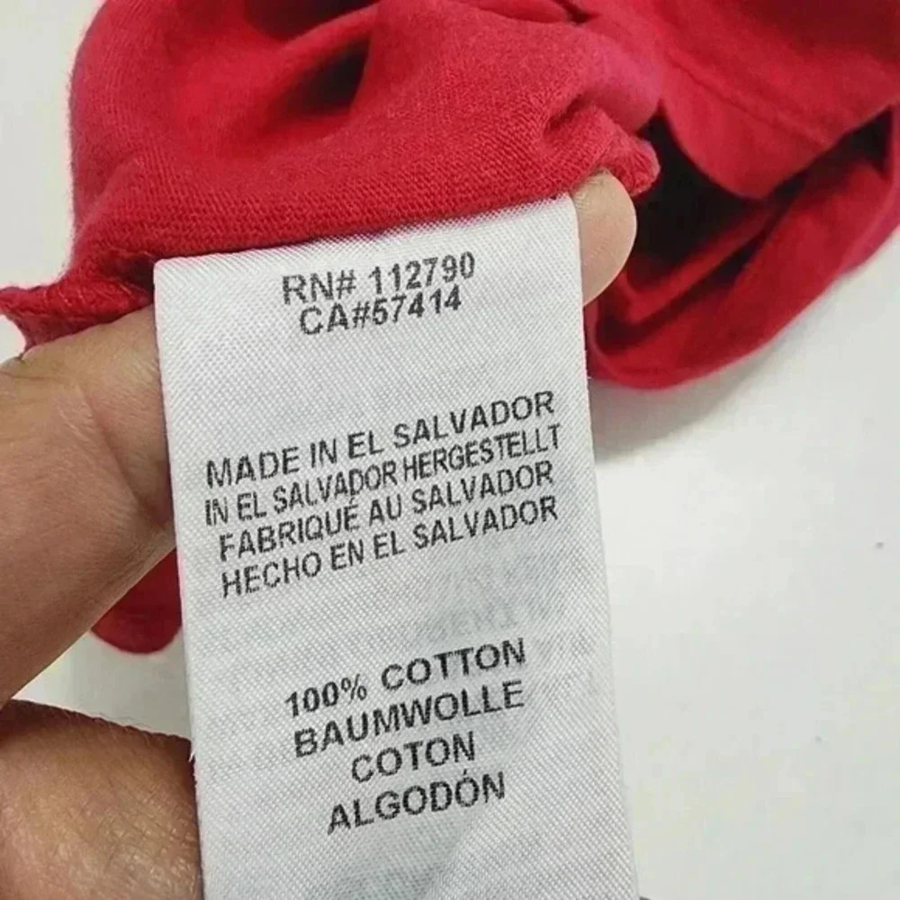 True Religion Men's‎ XL Red T Shirt